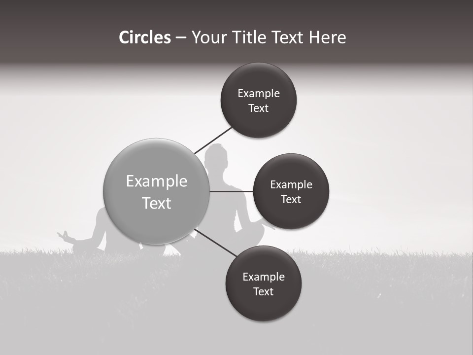 Concentration Practicing Symbol PowerPoint Template
