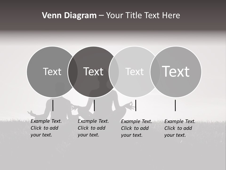 Concentration Practicing Symbol PowerPoint Template