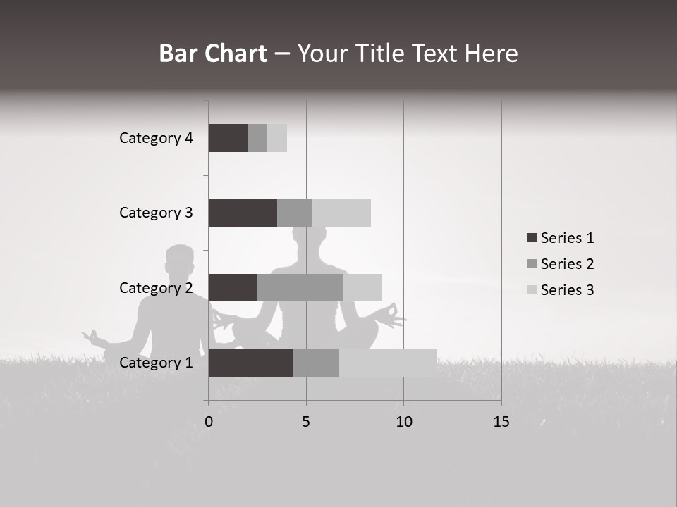 Concentration Practicing Symbol PowerPoint Template