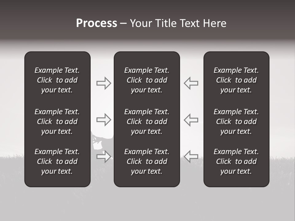 Concentration Practicing Symbol PowerPoint Template