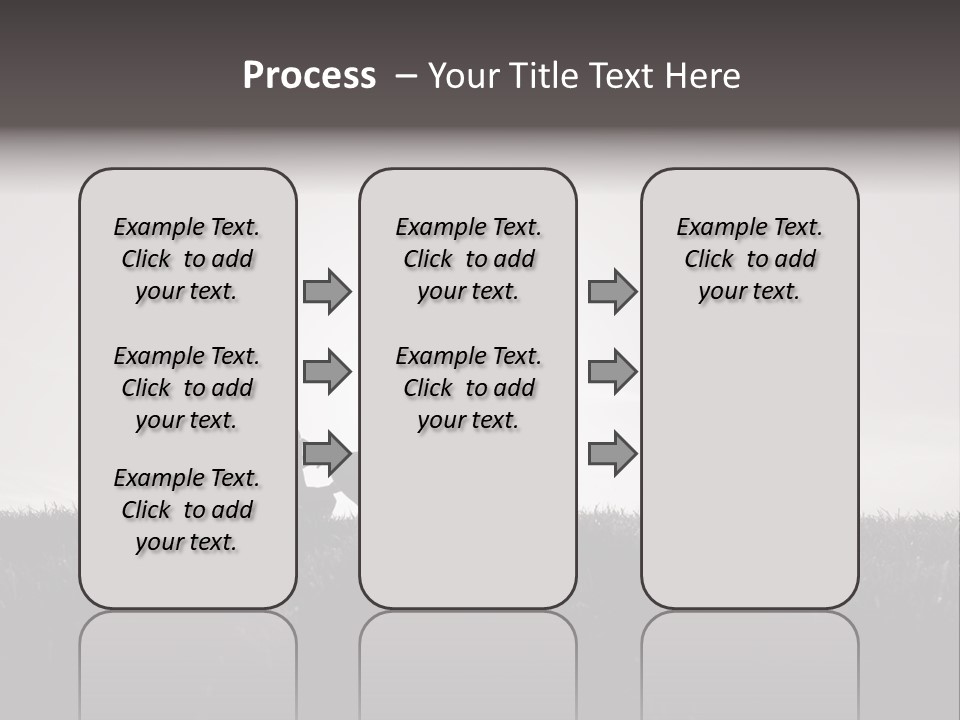 Concentration Practicing Symbol PowerPoint Template