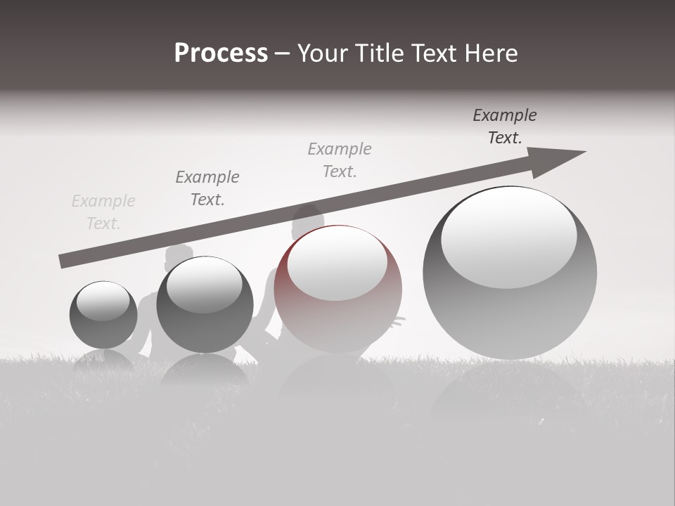 Concentration Practicing Symbol PowerPoint Template