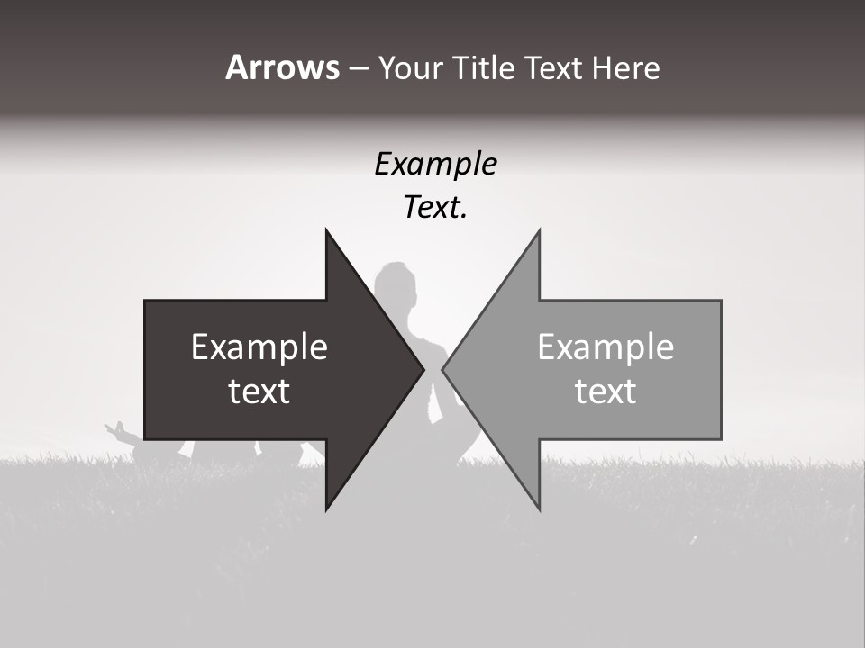 Concentration Practicing Symbol PowerPoint Template