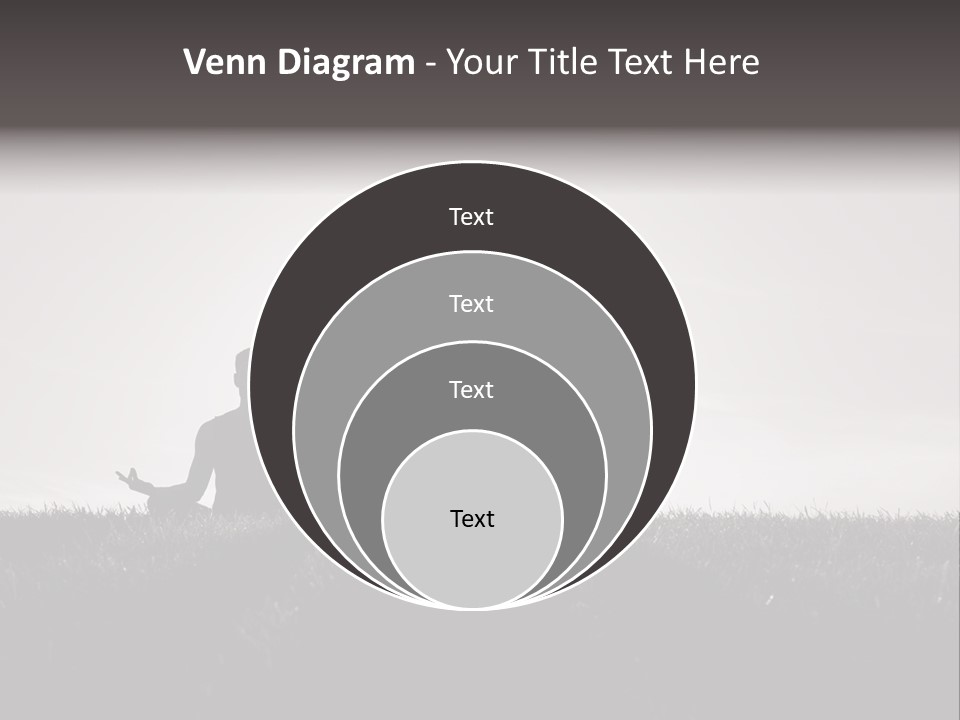 Concentration Practicing Symbol PowerPoint Template