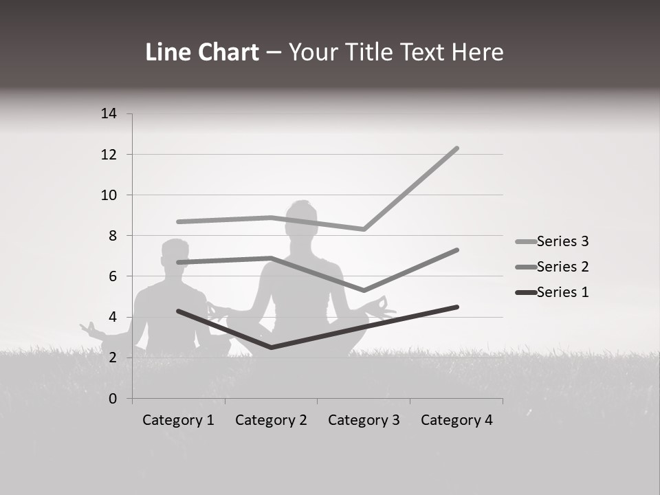 Concentration Practicing Symbol PowerPoint Template