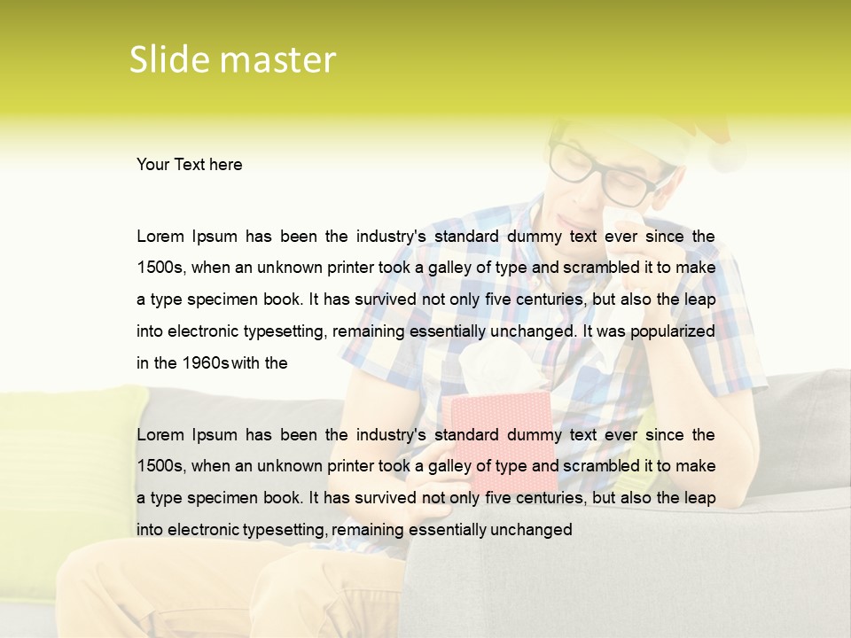 Cry Christmas Background PowerPoint Template