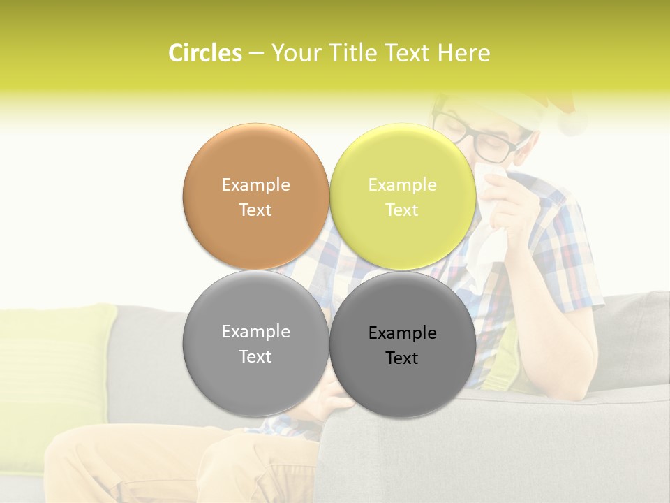 Cry Christmas Background PowerPoint Template