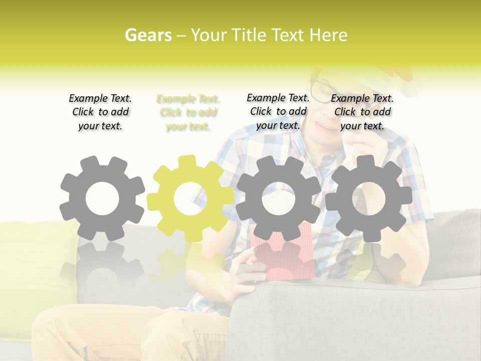 Cry Christmas Background PowerPoint Template