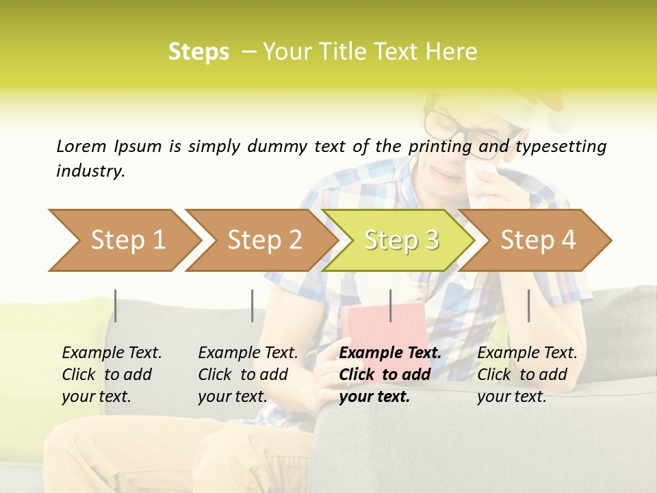 Cry Christmas Background PowerPoint Template