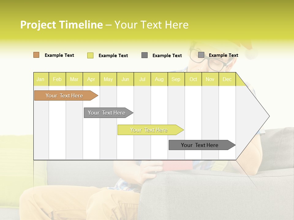 Cry Christmas Background PowerPoint Template