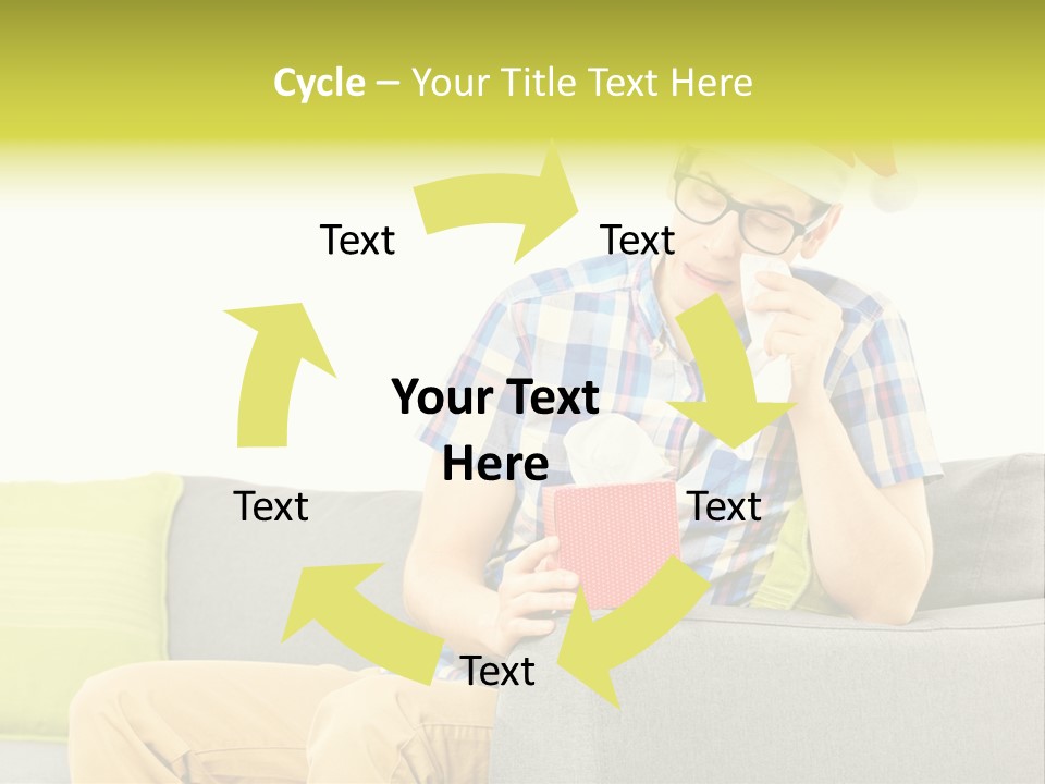 Cry Christmas Background PowerPoint Template