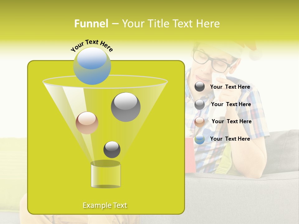 Cry Christmas Background PowerPoint Template