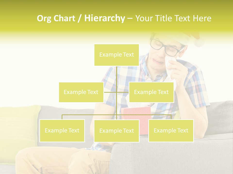 Cry Christmas Background PowerPoint Template