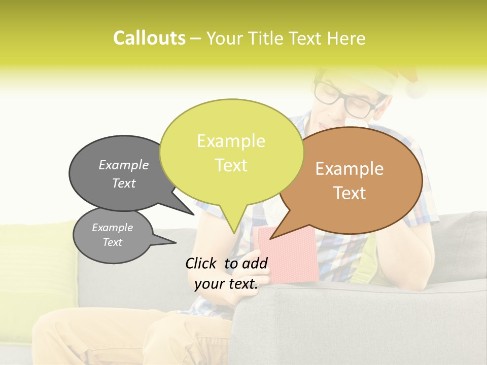 Cry Christmas Background PowerPoint Template