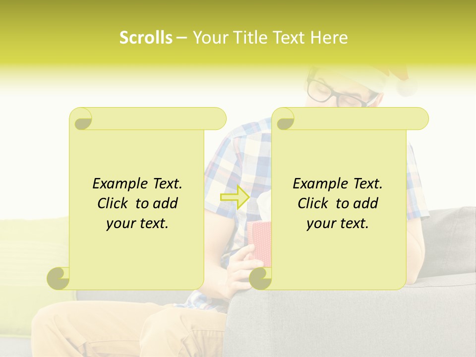 Cry Christmas Background PowerPoint Template