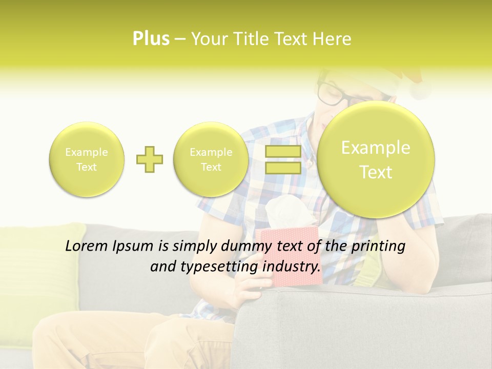 Cry Christmas Background PowerPoint Template