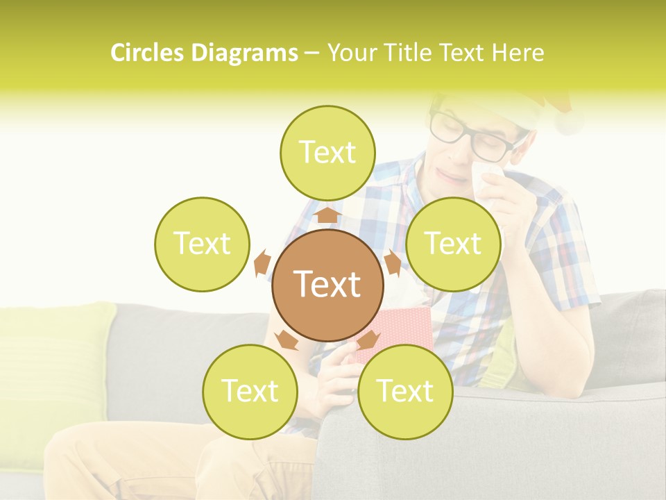 Cry Christmas Background PowerPoint Template