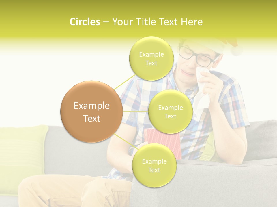 Cry Christmas Background PowerPoint Template