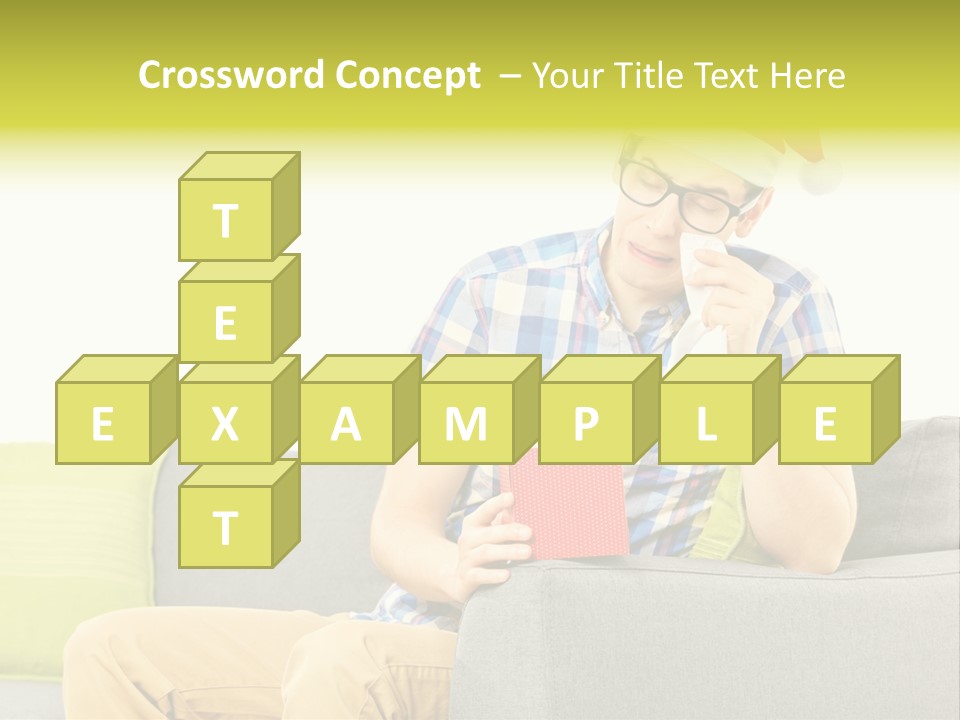 Cry Christmas Background PowerPoint Template