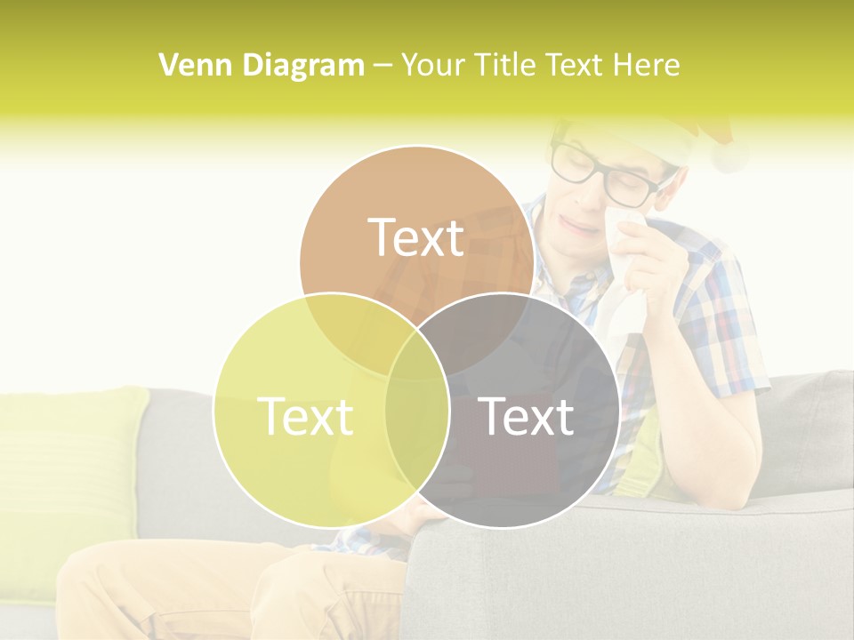 Cry Christmas Background PowerPoint Template