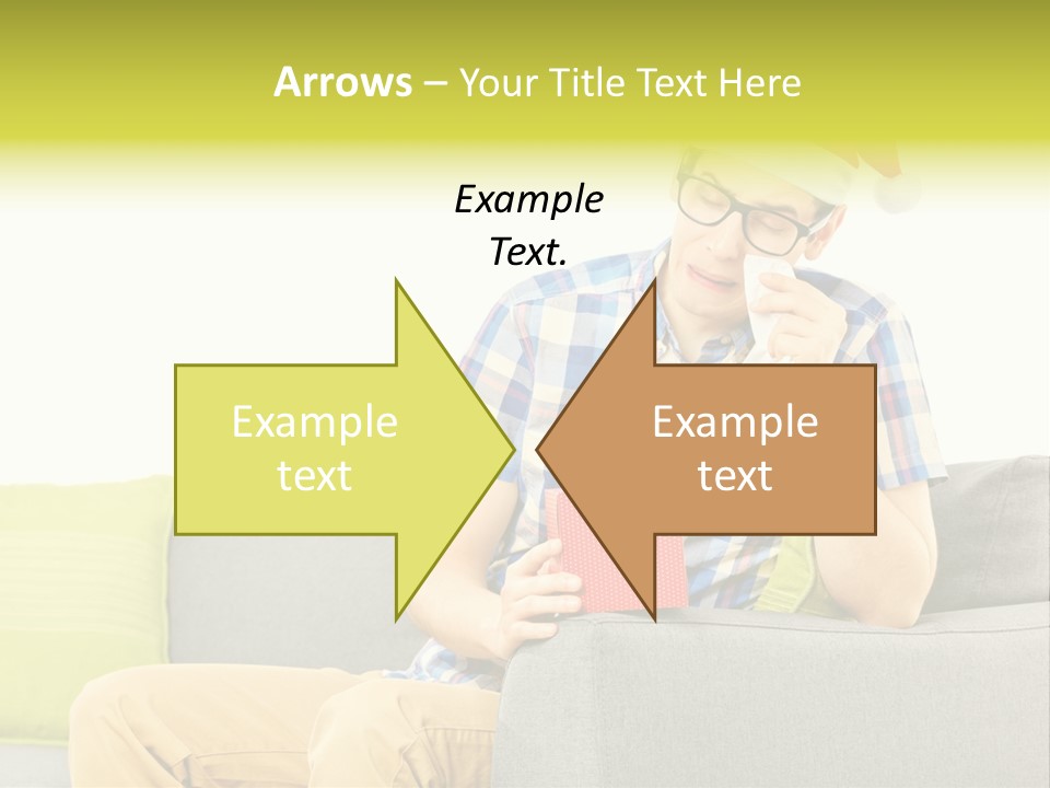 Cry Christmas Background PowerPoint Template