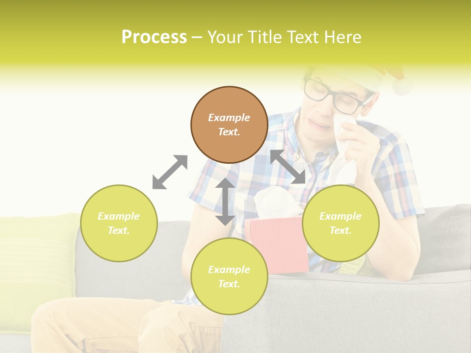 Cry Christmas Background PowerPoint Template