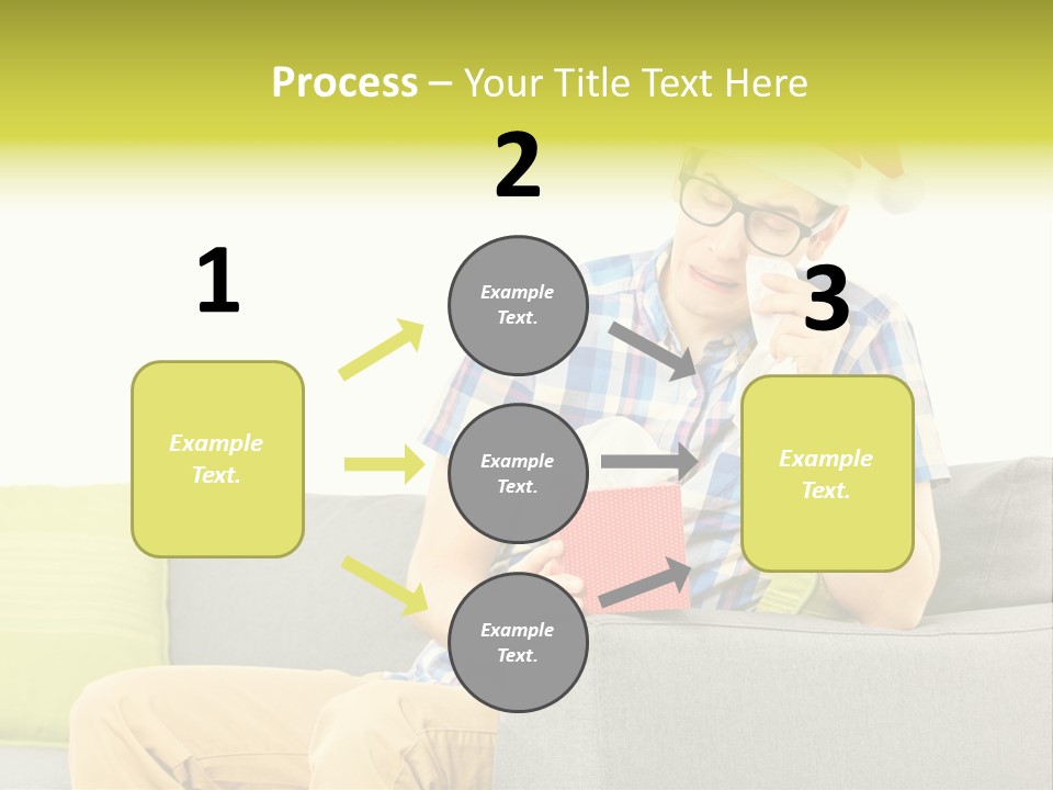 Cry Christmas Background PowerPoint Template