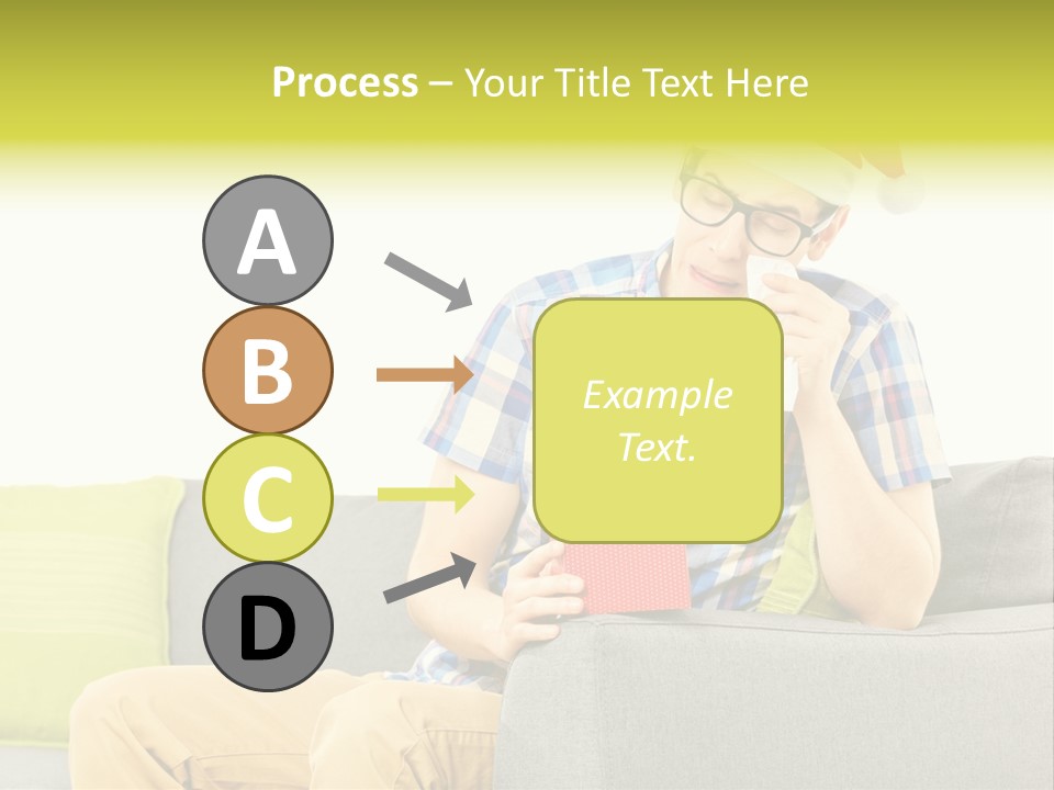 Cry Christmas Background PowerPoint Template