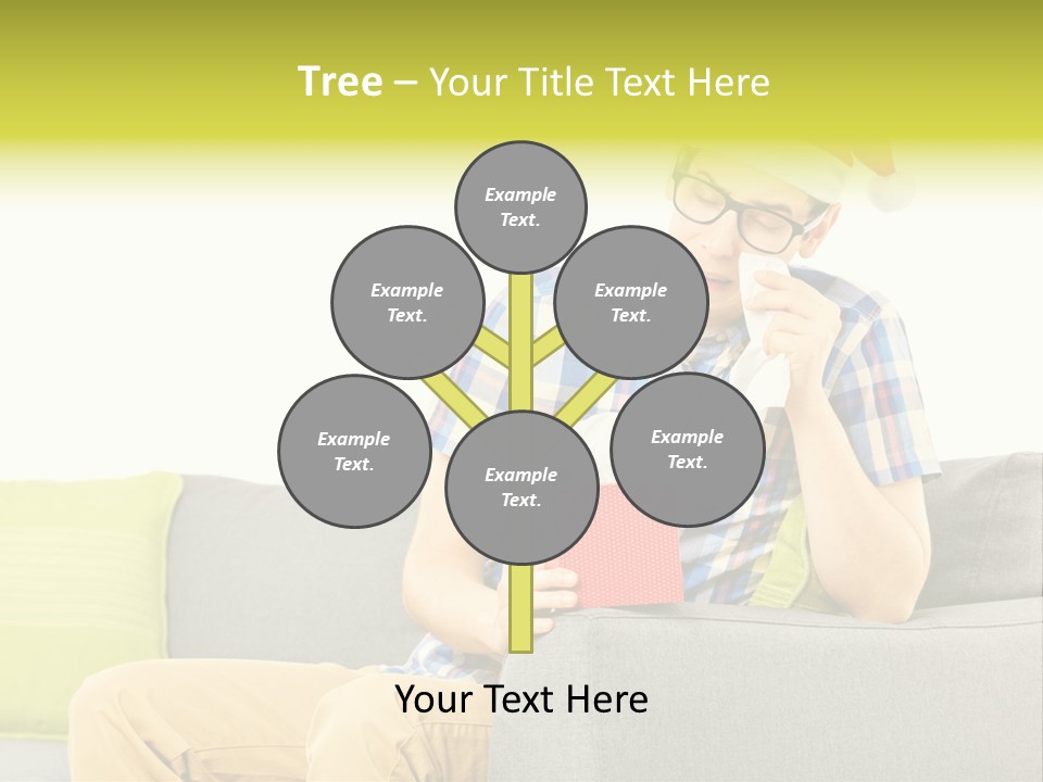 Cry Christmas Background PowerPoint Template