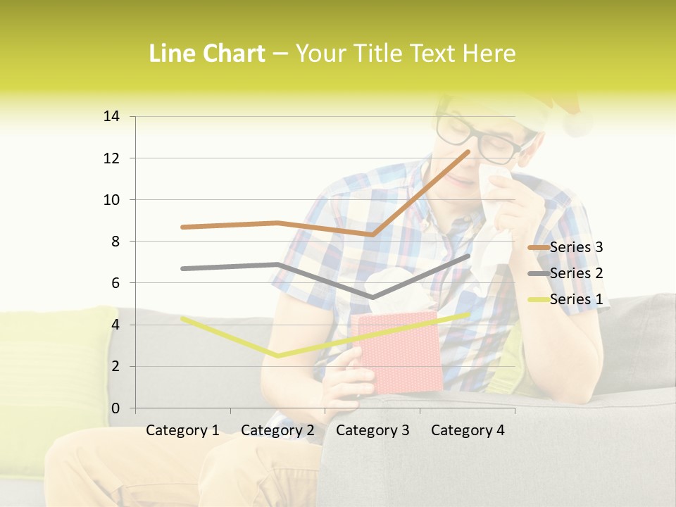 Cry Christmas Background PowerPoint Template
