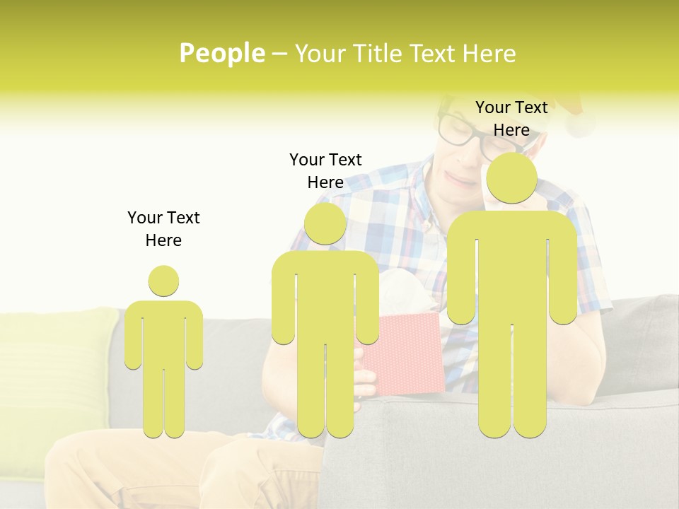 Cry Christmas Background PowerPoint Template