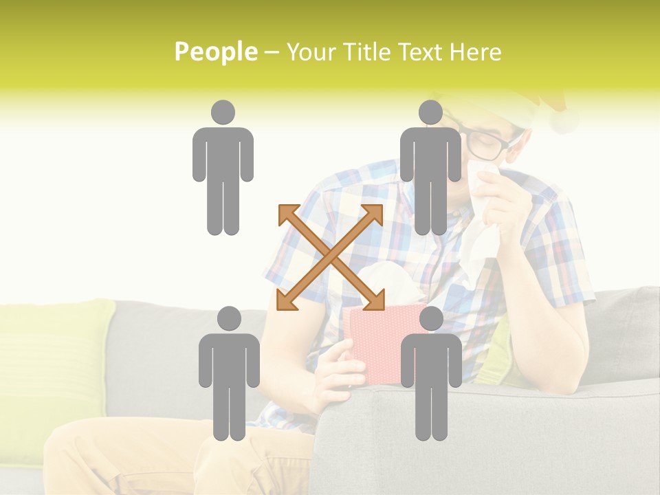 Cry Christmas Background PowerPoint Template