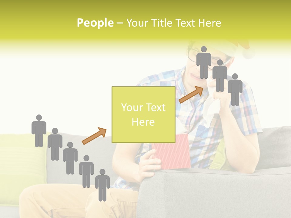 Cry Christmas Background PowerPoint Template