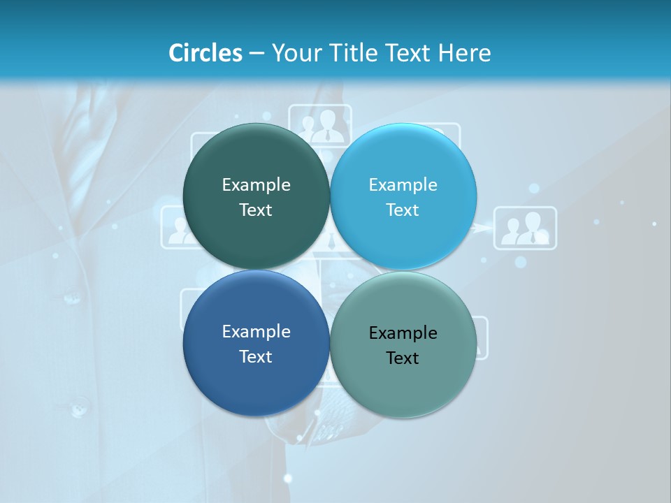 Interaction Male Push PowerPoint Template