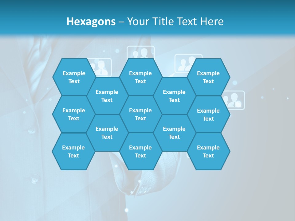 Interaction Male Push PowerPoint Template