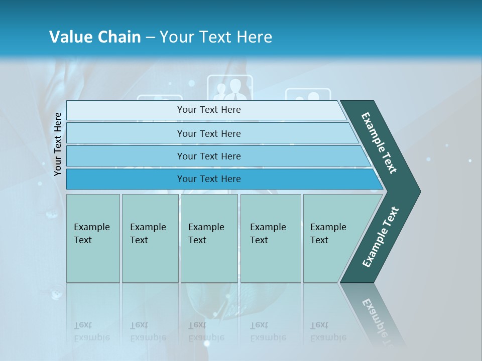 Interaction Male Push PowerPoint Template