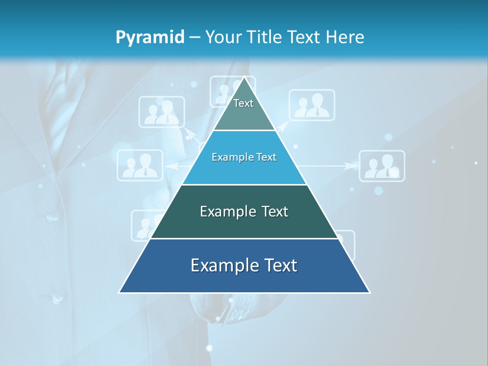Interaction Male Push PowerPoint Template