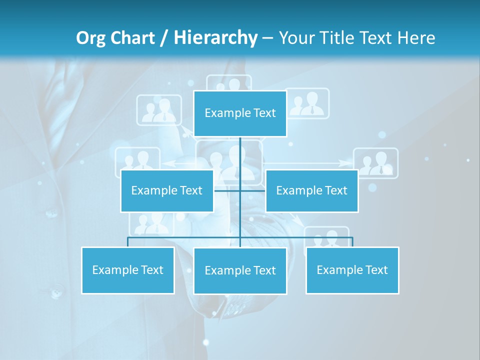 Interaction Male Push PowerPoint Template