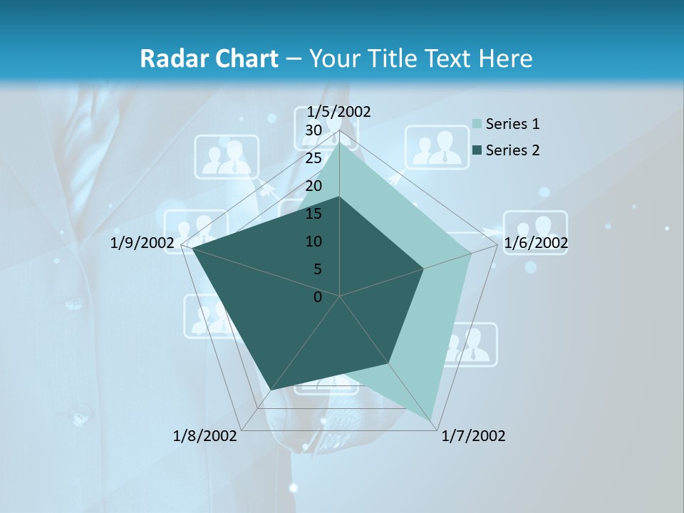 Interaction Male Push PowerPoint Template
