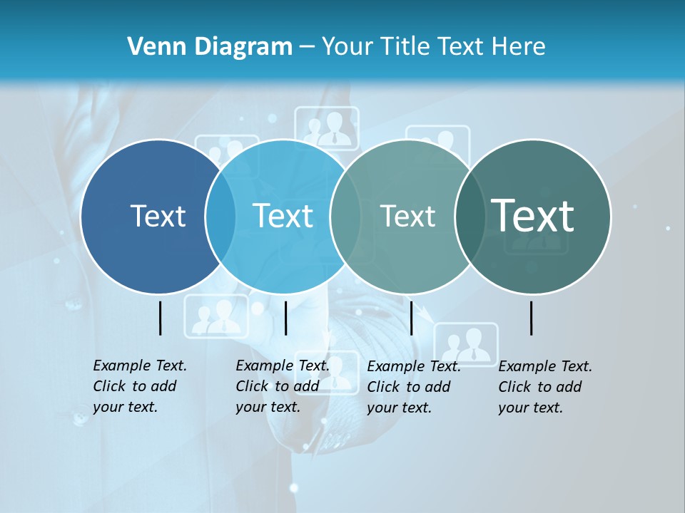 Interaction Male Push PowerPoint Template