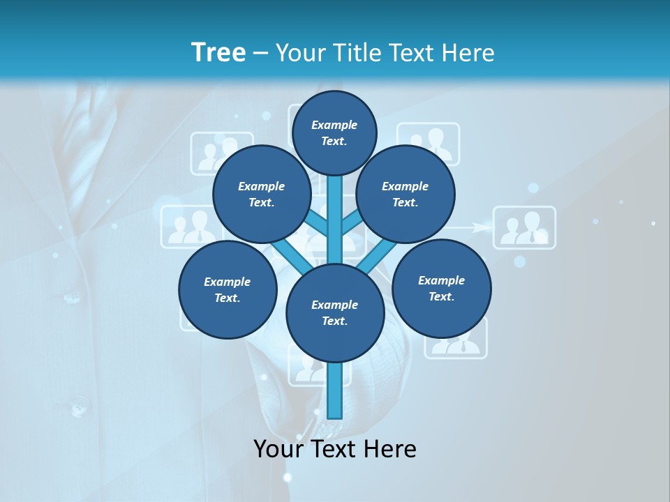 Interaction Male Push PowerPoint Template