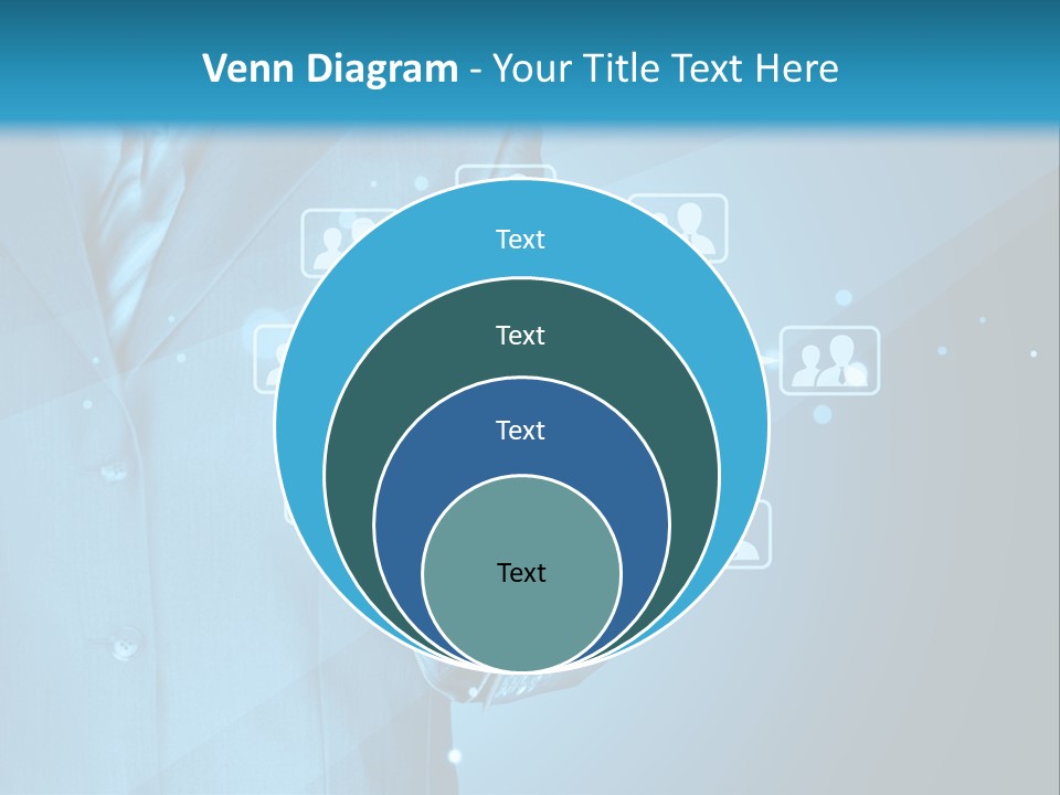 Interaction Male Push PowerPoint Template
