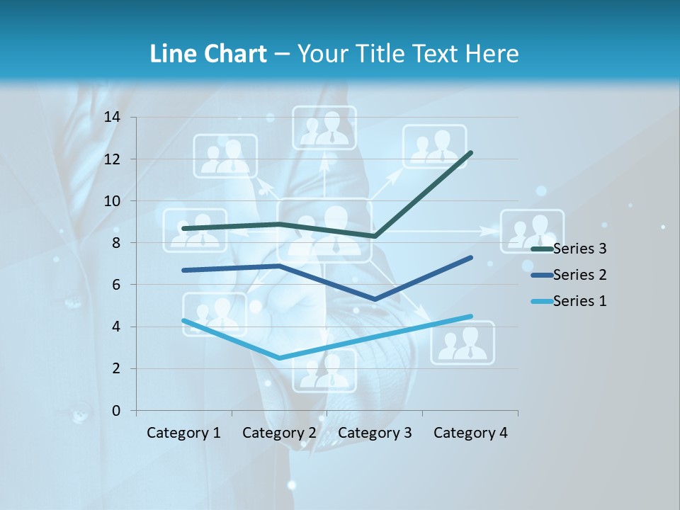 Interaction Male Push PowerPoint Template