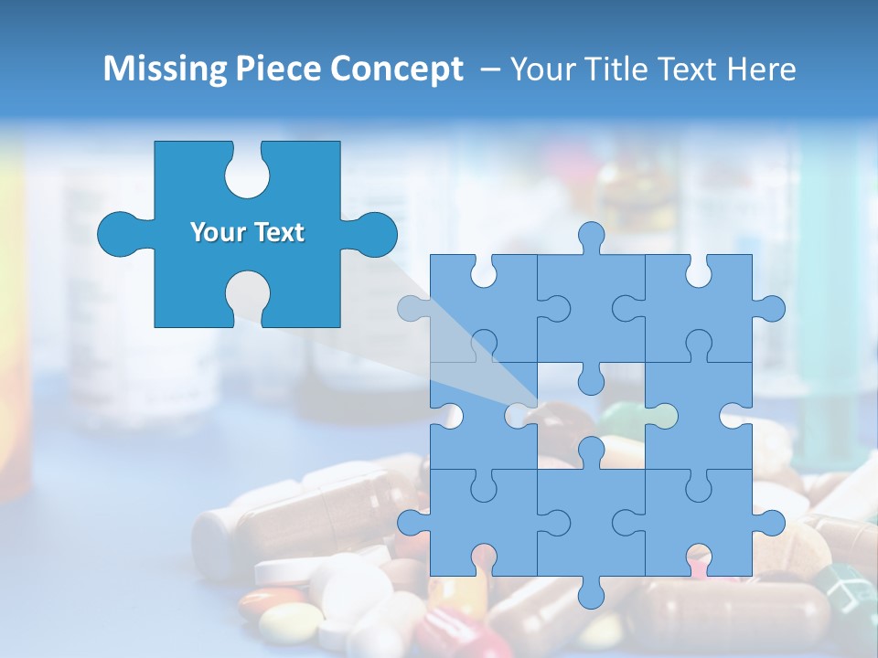 Concept Healthcare Closeup PowerPoint Template