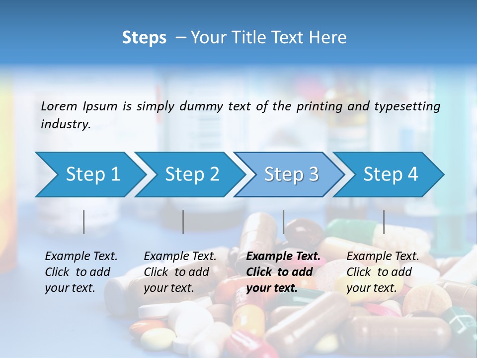 Concept Healthcare Closeup PowerPoint Template