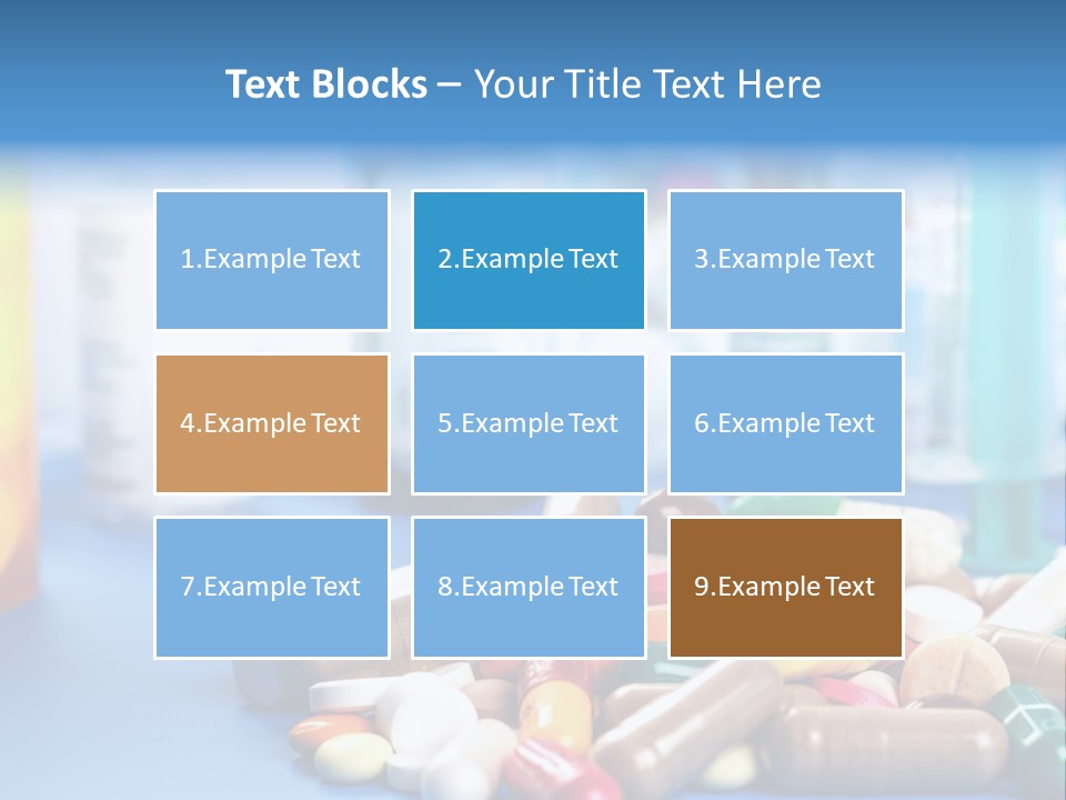 Concept Healthcare Closeup PowerPoint Template