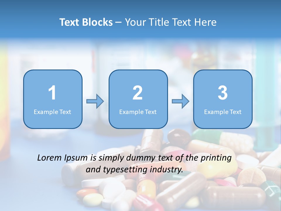 Concept Healthcare Closeup PowerPoint Template