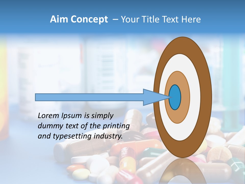 Concept Healthcare Closeup PowerPoint Template