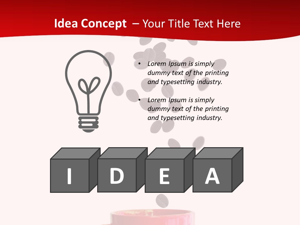 Pleasure Black Energy PowerPoint Template