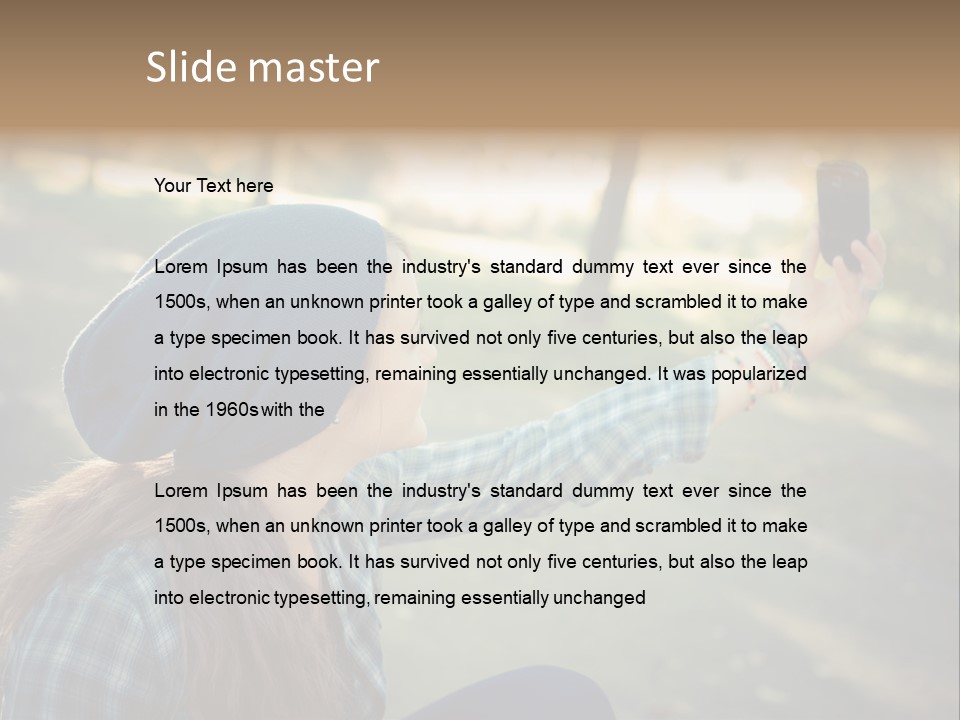 Smart Casual Hipster PowerPoint Template